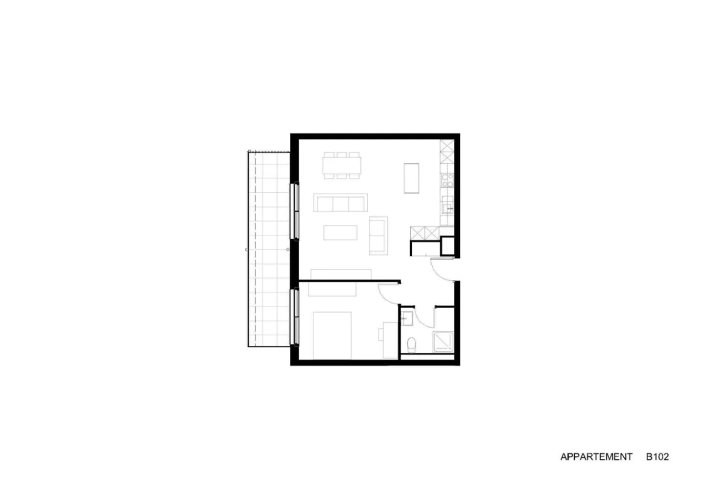Appartement moderne à Prilly - Photo 2 sur 3