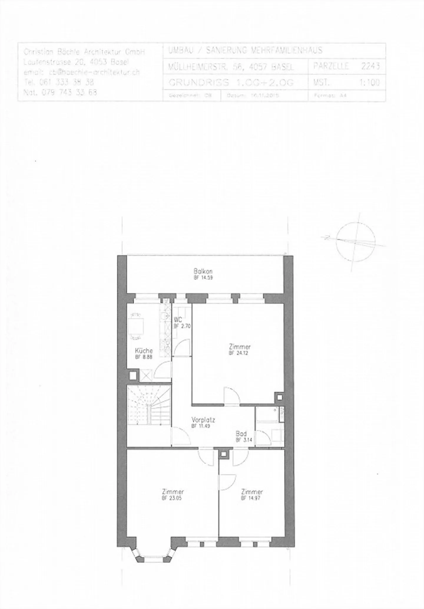 Appartamento affascinante in un vecchio edificio nel quartiere Matthäus - Foto 10 di 10