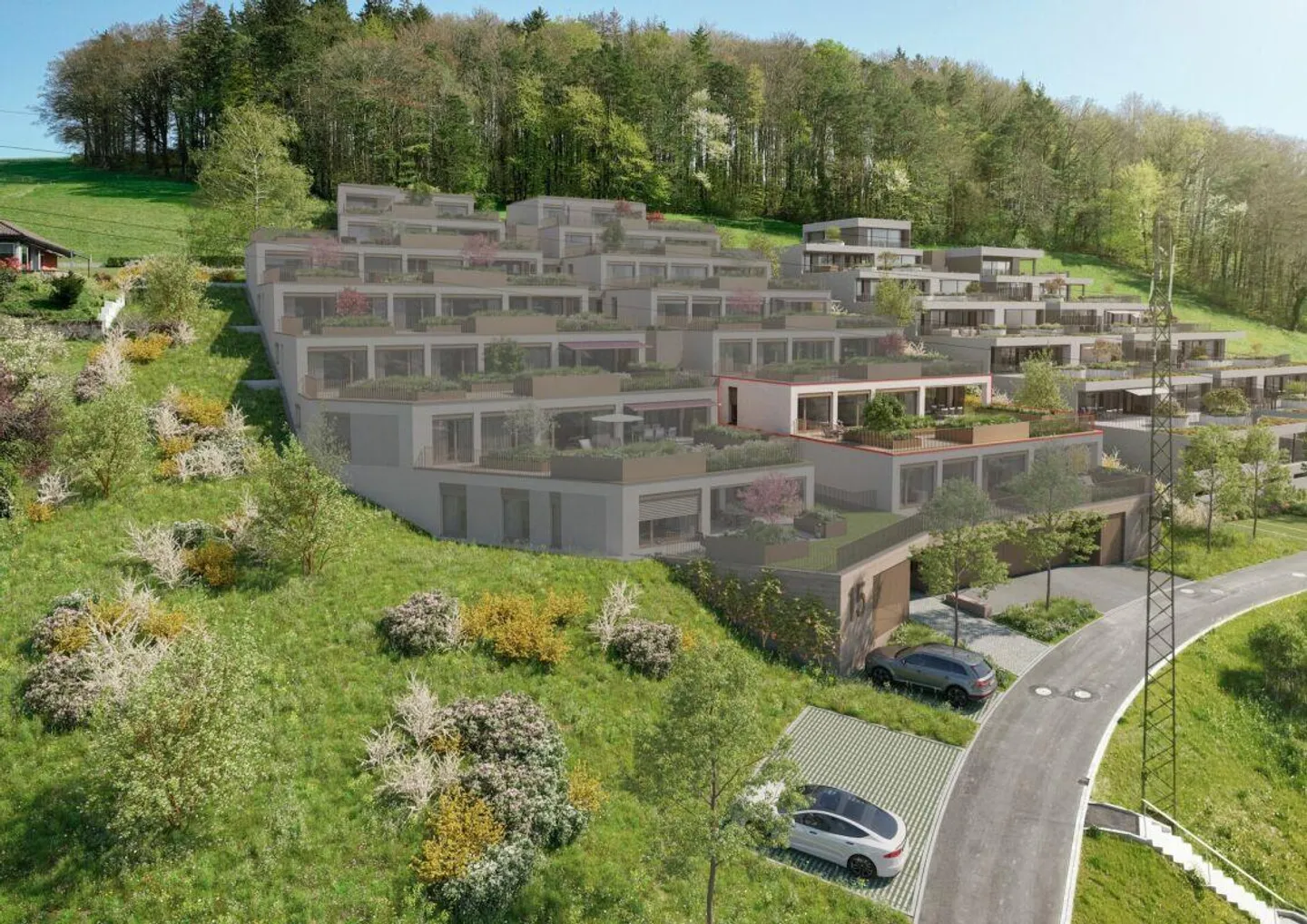 Wunderschönes Terrassenhaus mit Aussicht - Foto 1 von 4