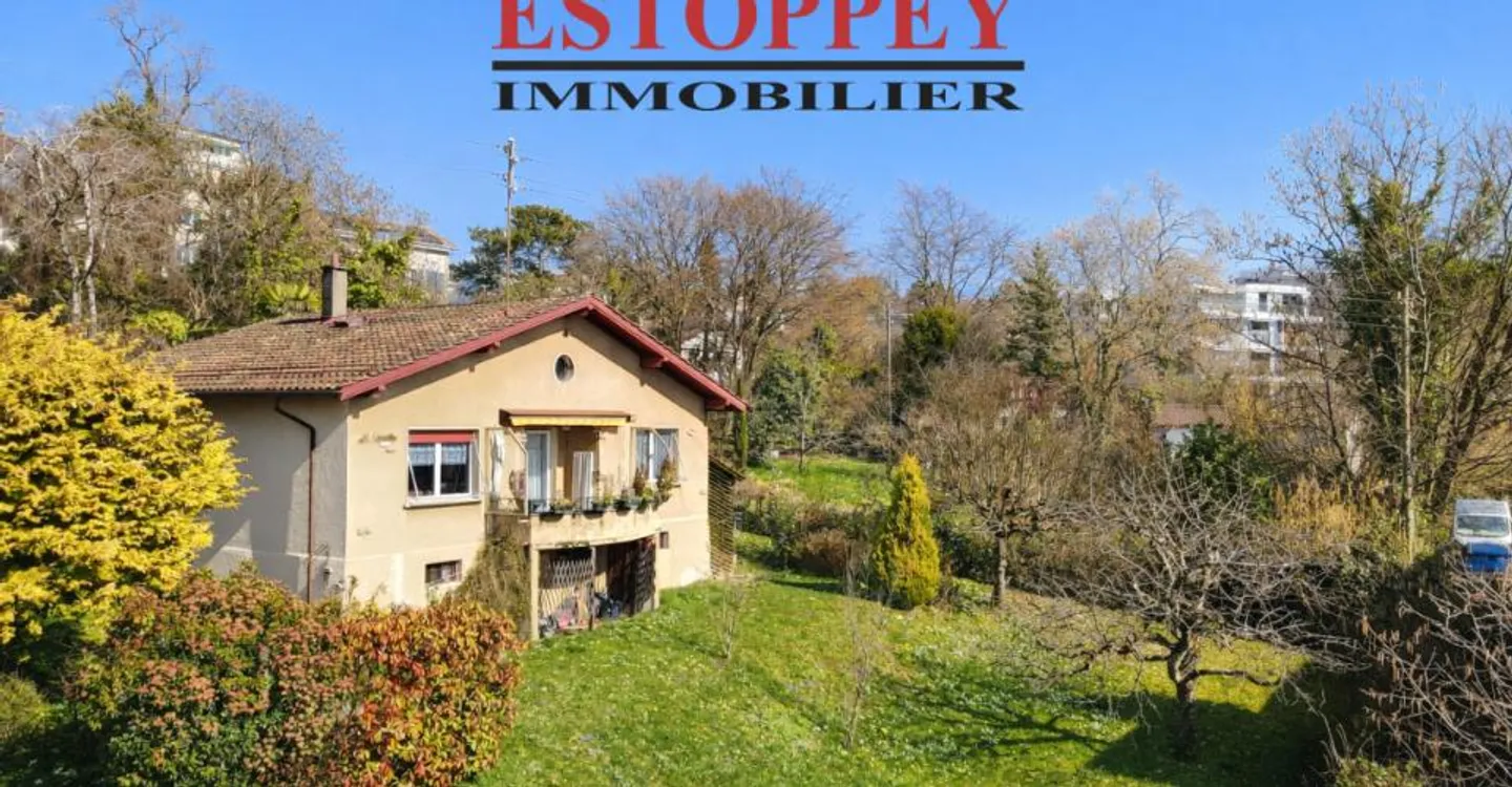 Einzelvilla mit 4,5 Zimmern in Lausanne - Chailly - Foto 1 von 8