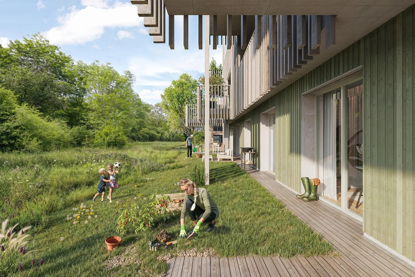 5.5 Zimmerwohnung in der Natur - Foto 2 von 7