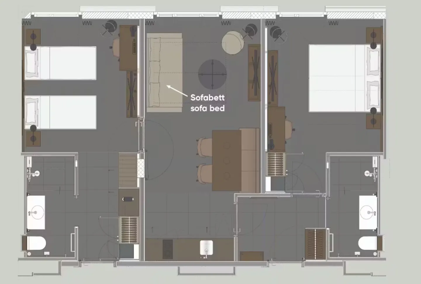 Modern Apartment in Zürich - Photo 3 of 3