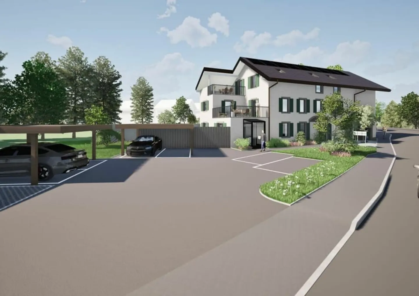 3,5-Zimmer-Wohnung in Pompaples - Foto 3 von 8