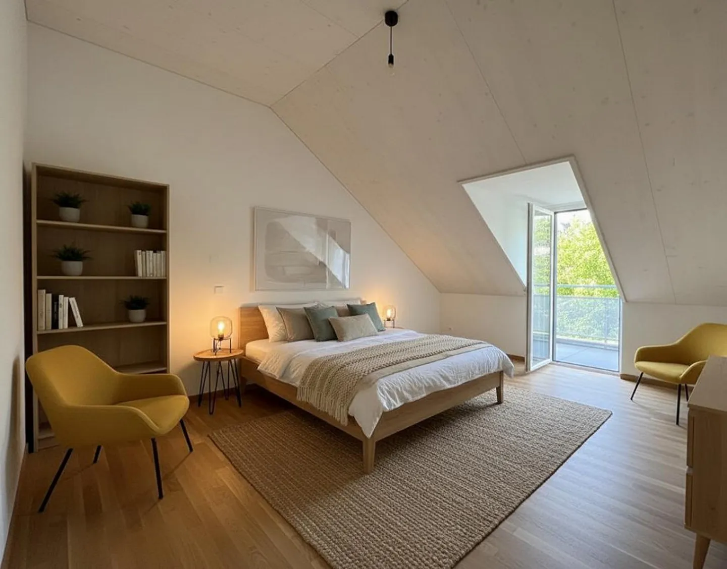 Appartement moderne sous les combles dans un endroit calme - Photo 4 sur 9