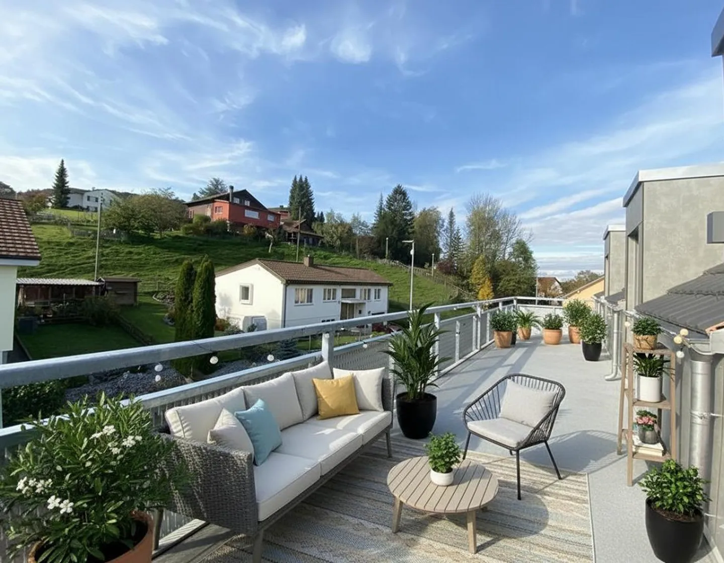 Appartement moderne sous les combles dans un endroit calme - Photo 8 sur 9