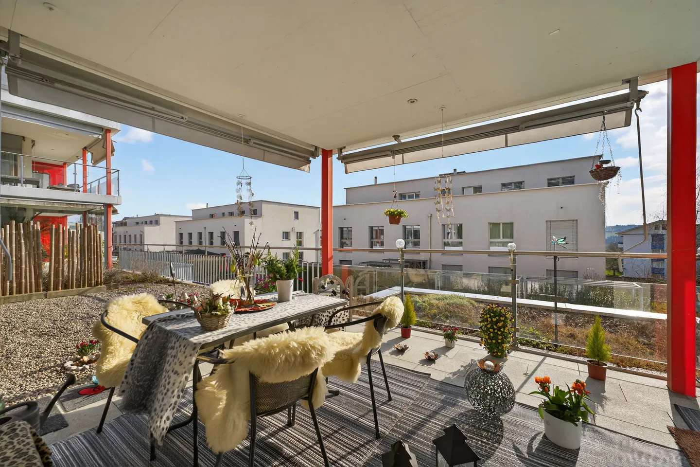 Sunny 3.5-room garden apartment with balcony and large garden seating area - Photo 9 of 13