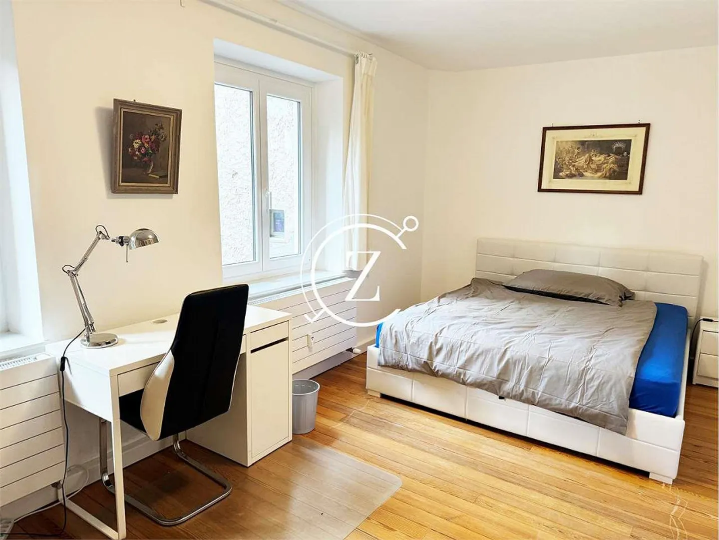 Charmante 2.5 mit Kamin möbliert - Brè Lugano - Foto 3 von 5