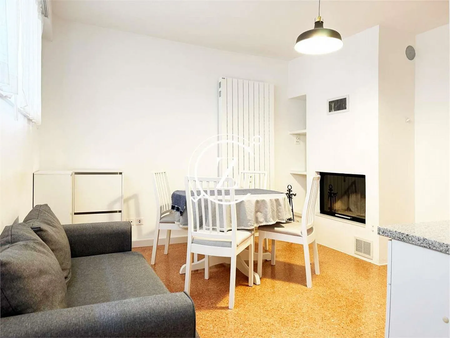 Charmante 2.5 mit Kamin möbliert - Brè Lugano - Foto 1 von 5