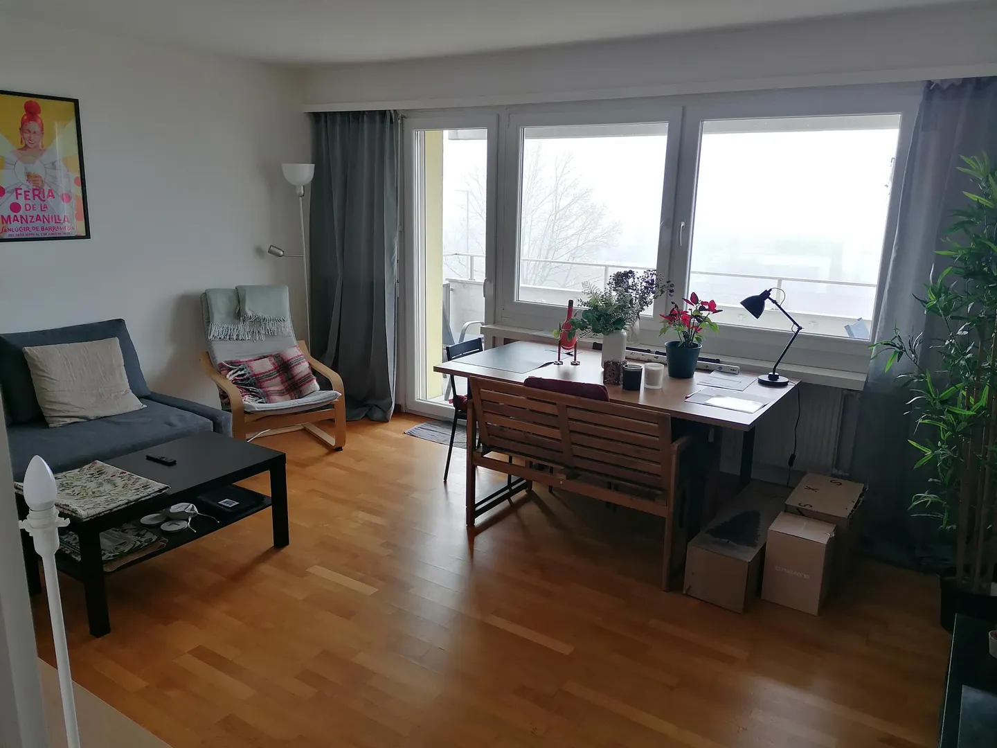 Appartamento luminoso e ben curato di 3,5 locali con balcone - Foto 5 di 7