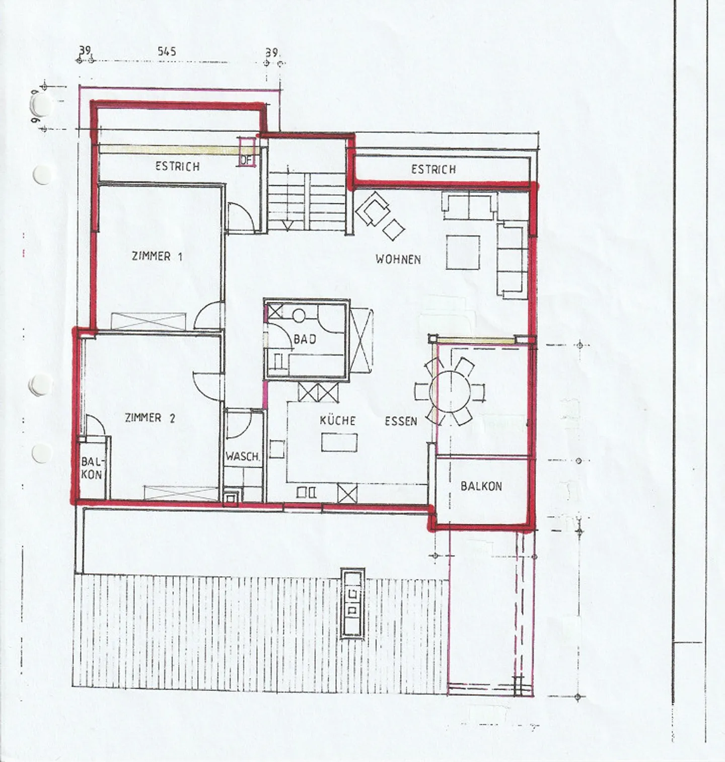Geräumige 3.5 Zimmerwohnung - Foto 8 von 8