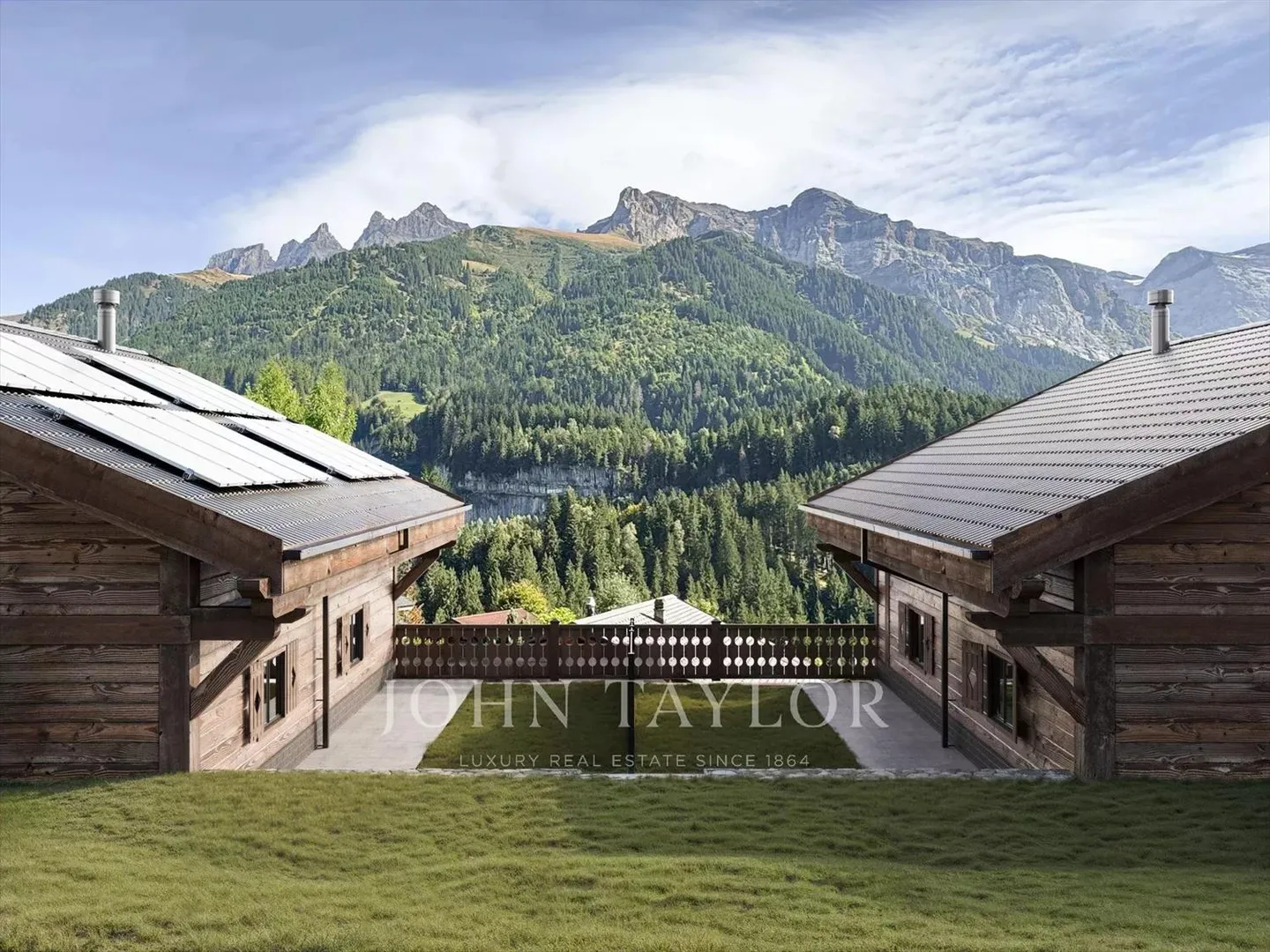 Außergewöhnliche Chalets in Champéry zum Verkauf auf Plan - Foto 10 von 11