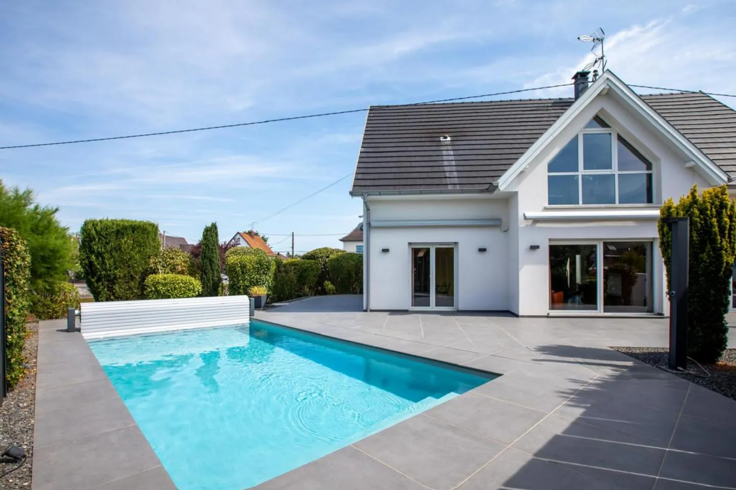 Exceptional villa with pool at the gates of Basel, in France - Photo 7 of 8