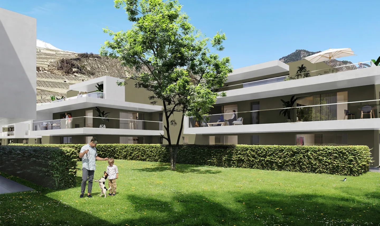 Résidence Alegria - 4.5 pièces en attique - Photo 3 sur 15