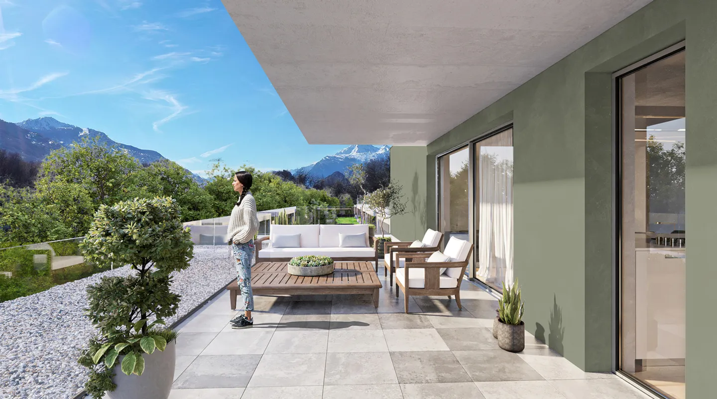 Résidence Alegria - 4.5 pièces en attique - Photo 15 sur 15