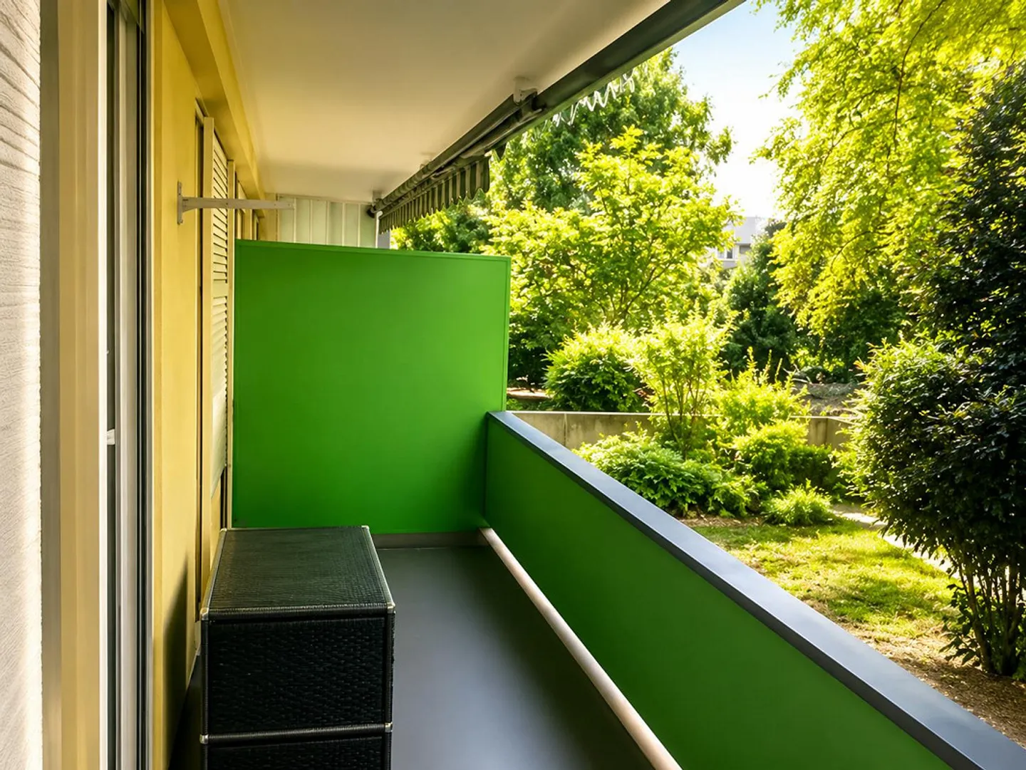 Appartamento 3,5 stanze completamente arredato - Pronto per essere abitato con balcone a Basilea - Foto 13 di 14