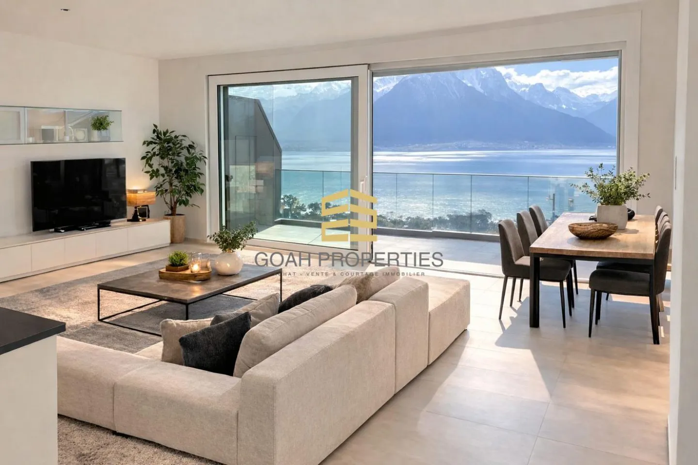 Magnifico appartamento di 3,5 stanze con vista panoramica - Foto 1 di 5