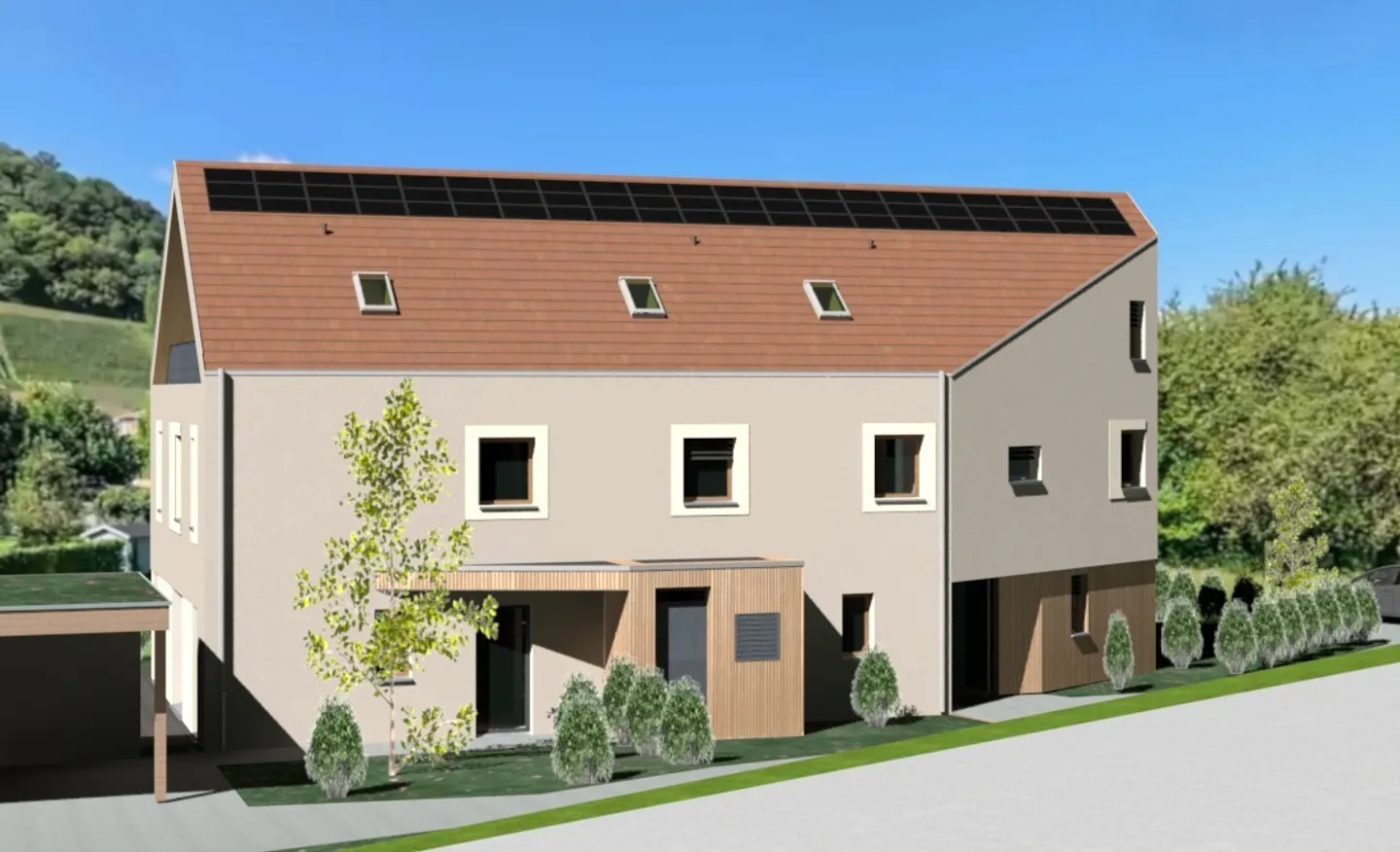 Zu verkaufen in Sugiez Doppelhaushälfte mit 5,5 Zimmern von 146 m2 auf 420 m2 Grundstück - Foto 1 von 7