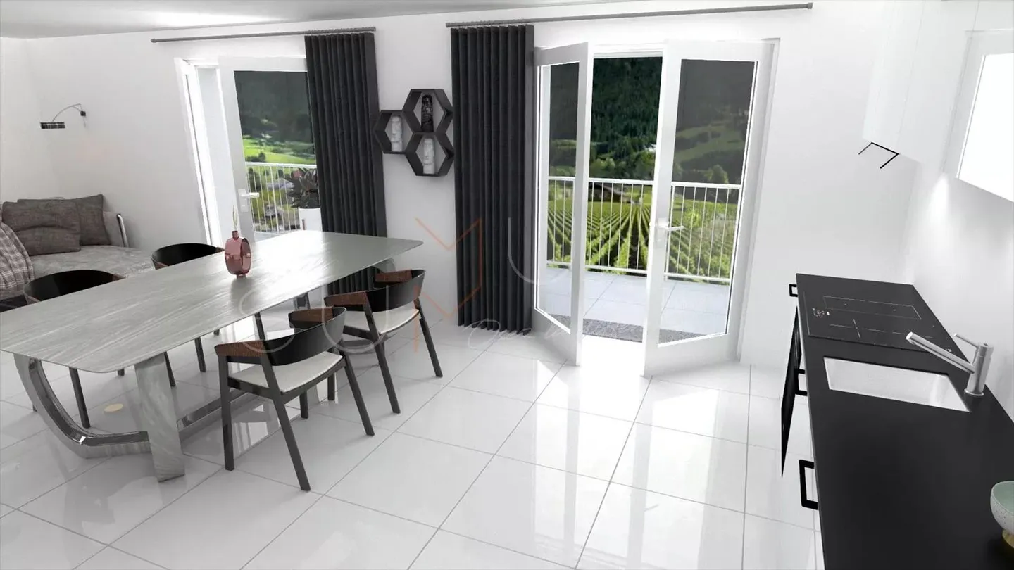 Da cogliere per rendimento o abitazione - Appartamento nuovo di 2,5 locali con 70 m2, terrazza e vista sui vigneti - Foto 1 di 13