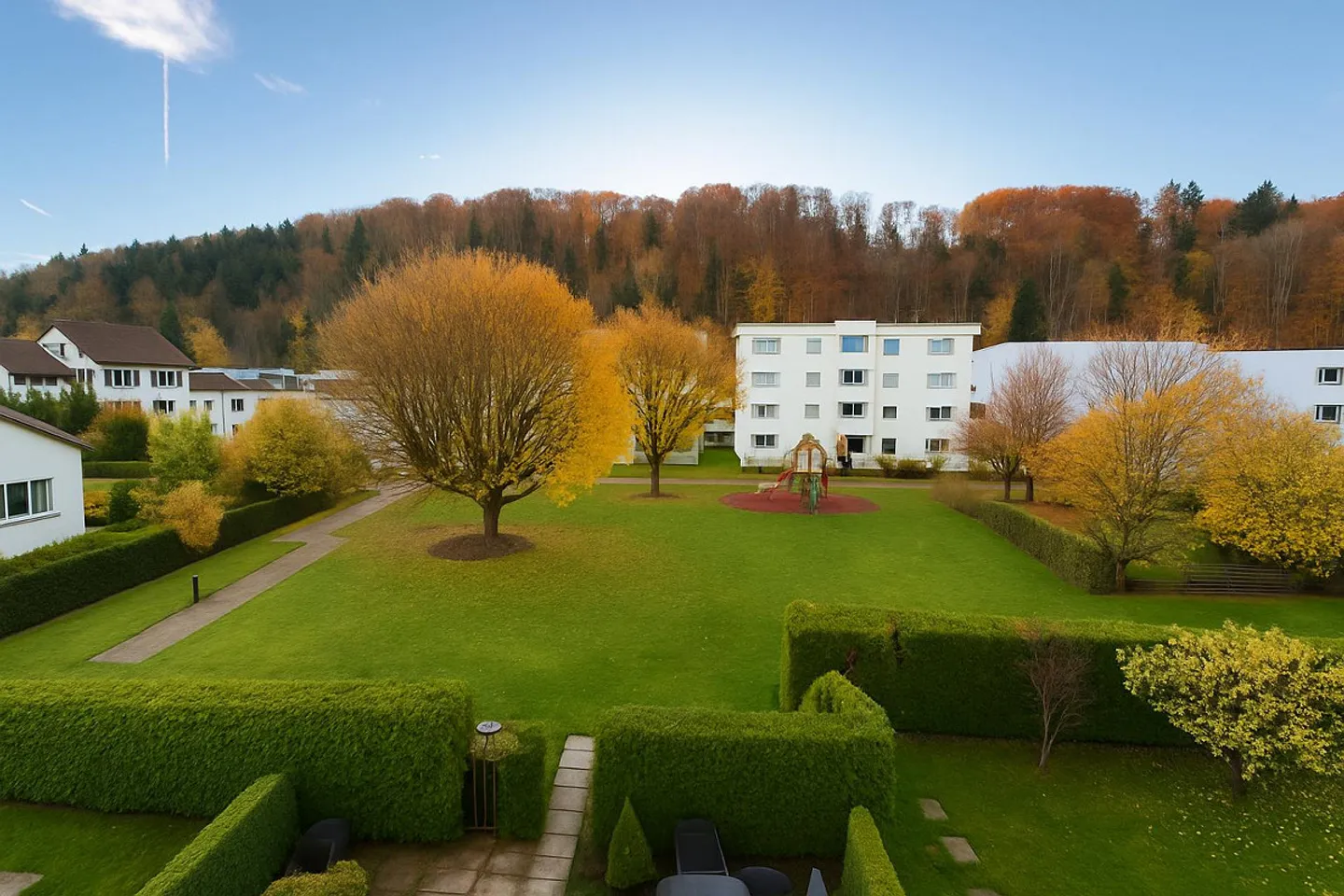 "Charmante 4.5-Zimmer-Wohnung mit Balkon in Langnau am Albis " - Foto 9 von 12