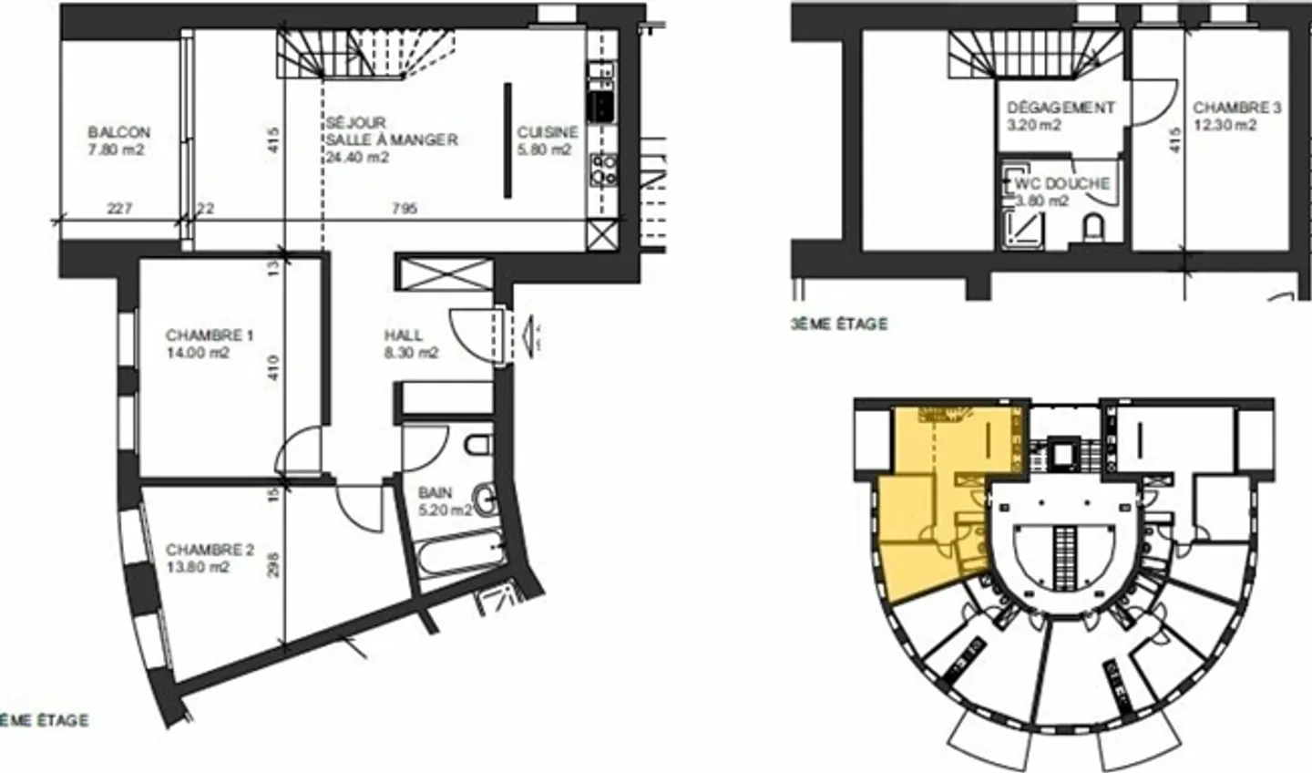 Beautiful completely renovated 3.5 room apartment with balcony - Photo 10 of 14