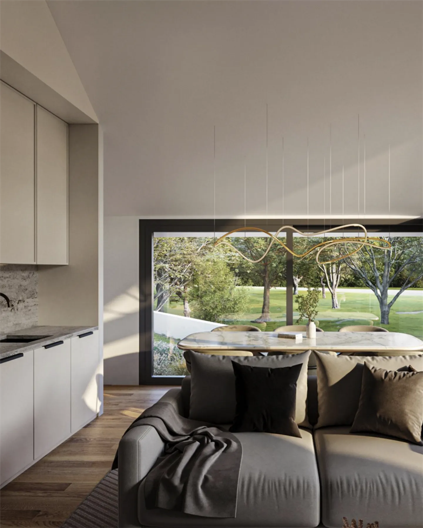 Attico – 3,5 stanze – Sole ottimale - Foto 3 di 8