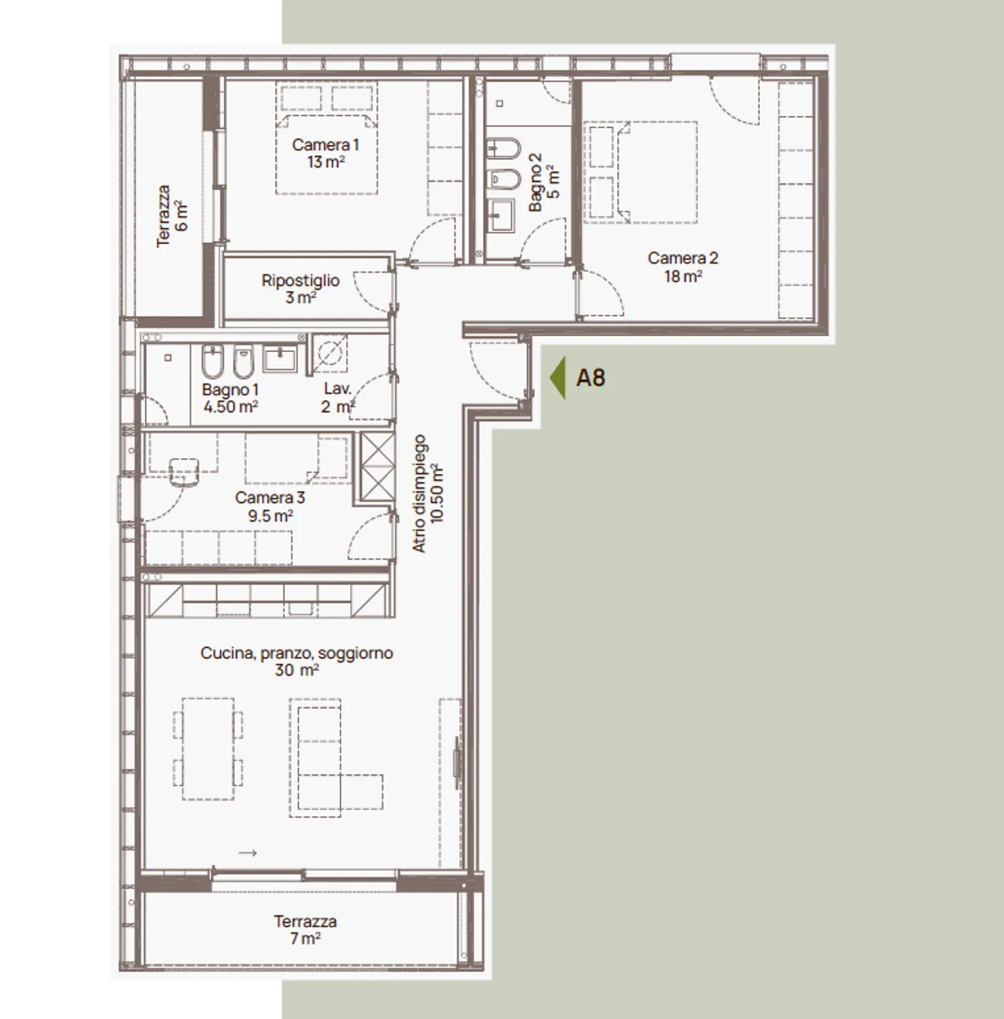 Modernes 4.5-Zimmer-Apartment - Foto 8 von 8