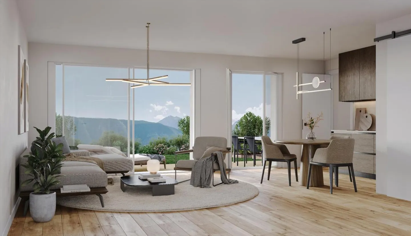 Wohnung 3.5 Zimmer - Neu - Fully - Foto 2 von 4