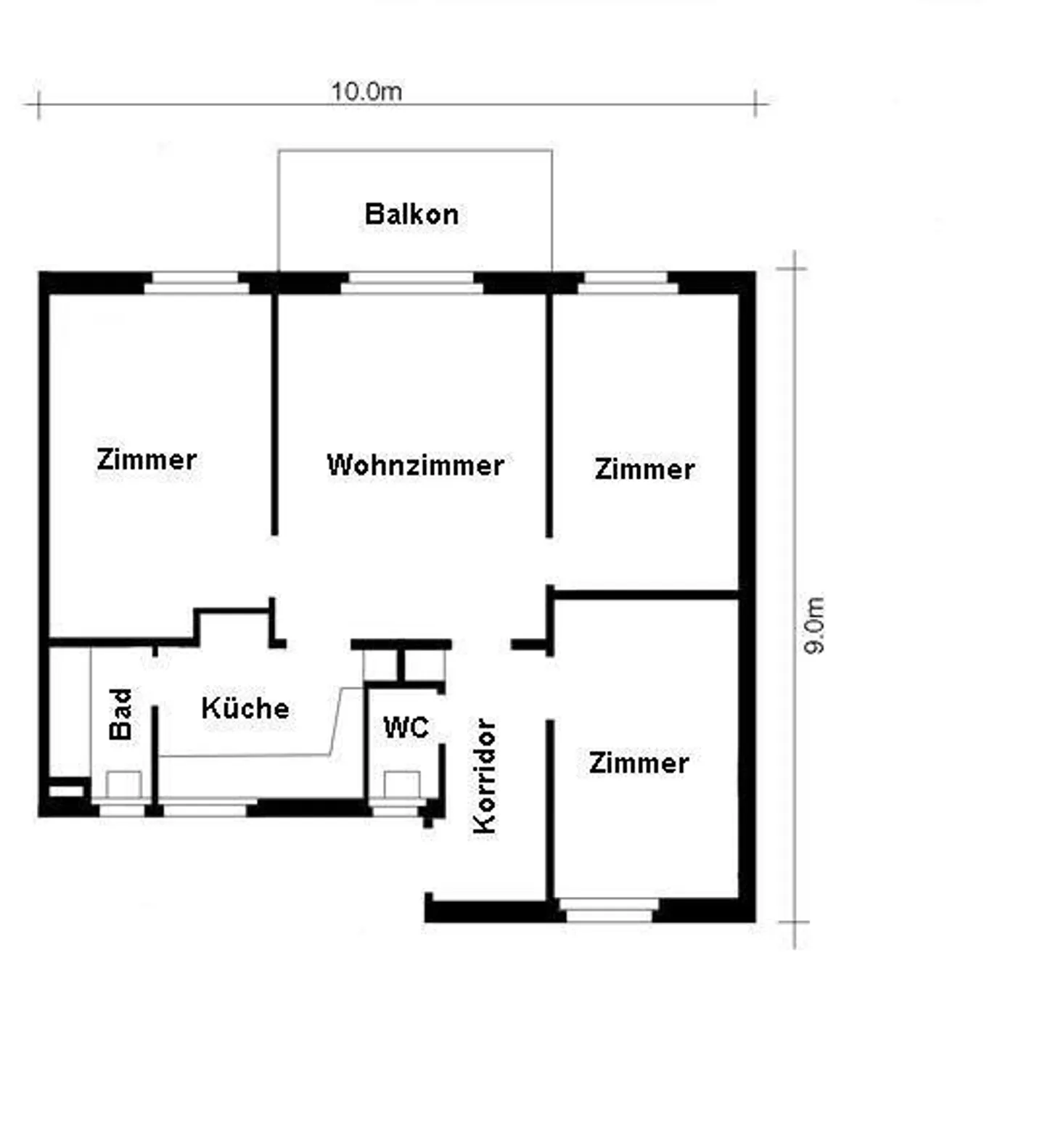 Bell'appartamento in una posizione tranquilla - limitato fino al 30.09.2027 - Foto 10 di 10