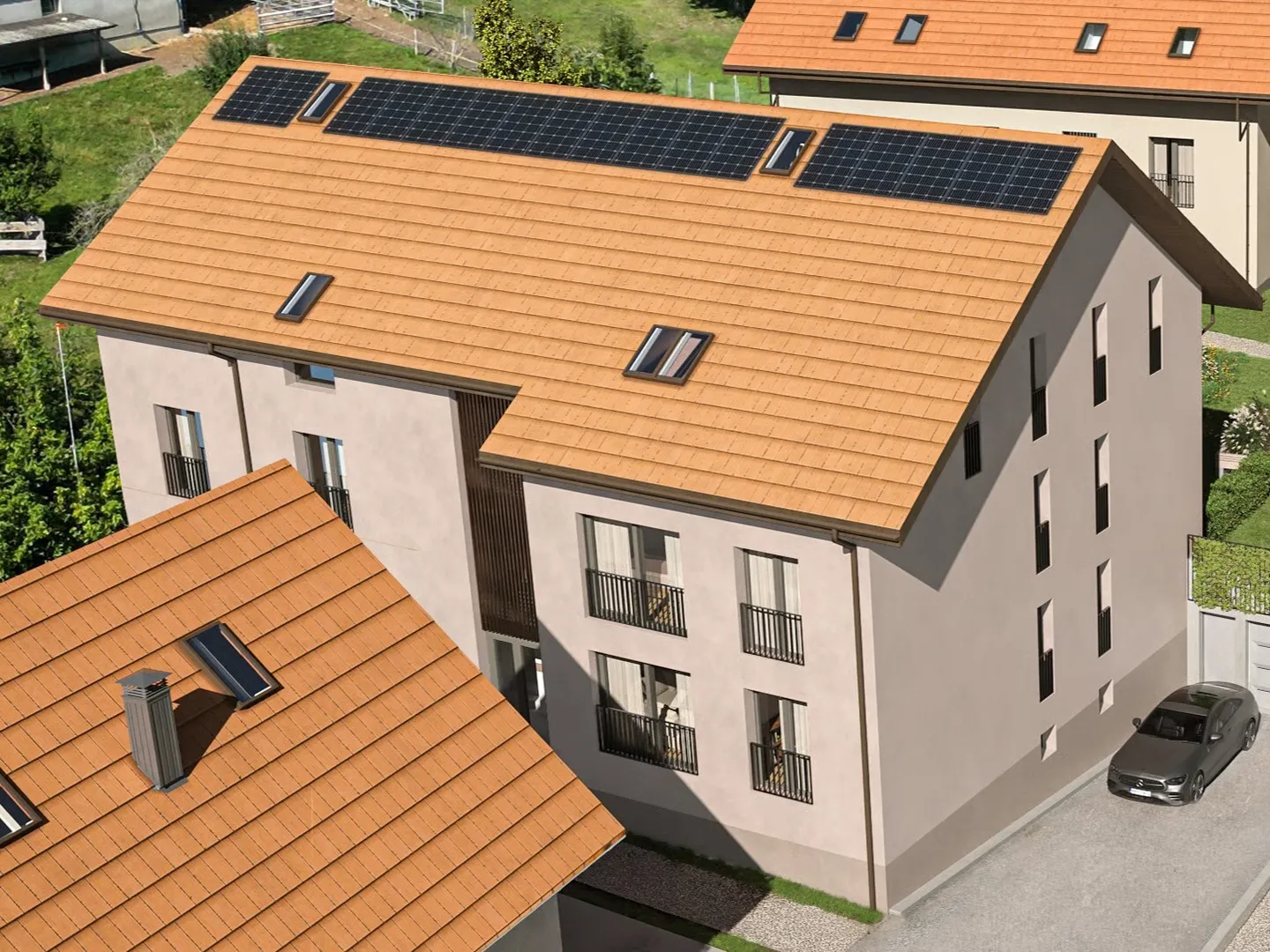 Appartement de 3.5 pièces avec surcombles (C.5) - Foto 9 von 13