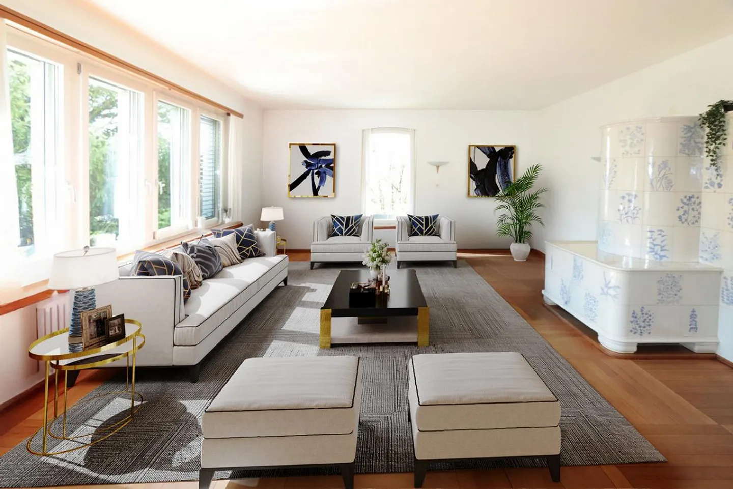 Villa maestosa e ben curata sulla pendenza soleggiata di Flurlingen - Foto 1 di 30