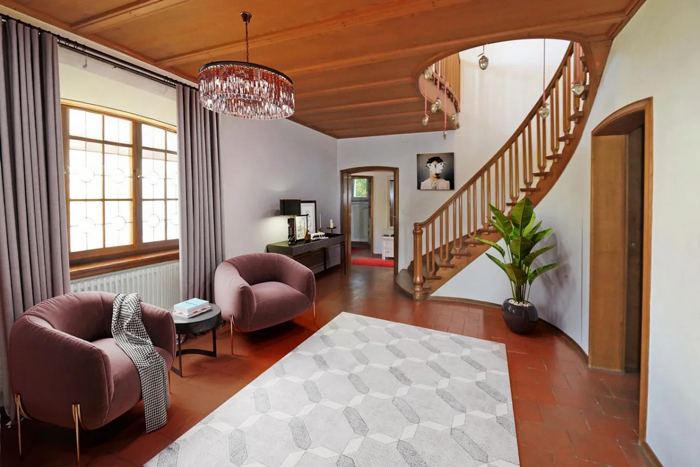 Villa maestosa e ben curata sulla pendenza soleggiata di Flurlingen - Foto 6 di 30