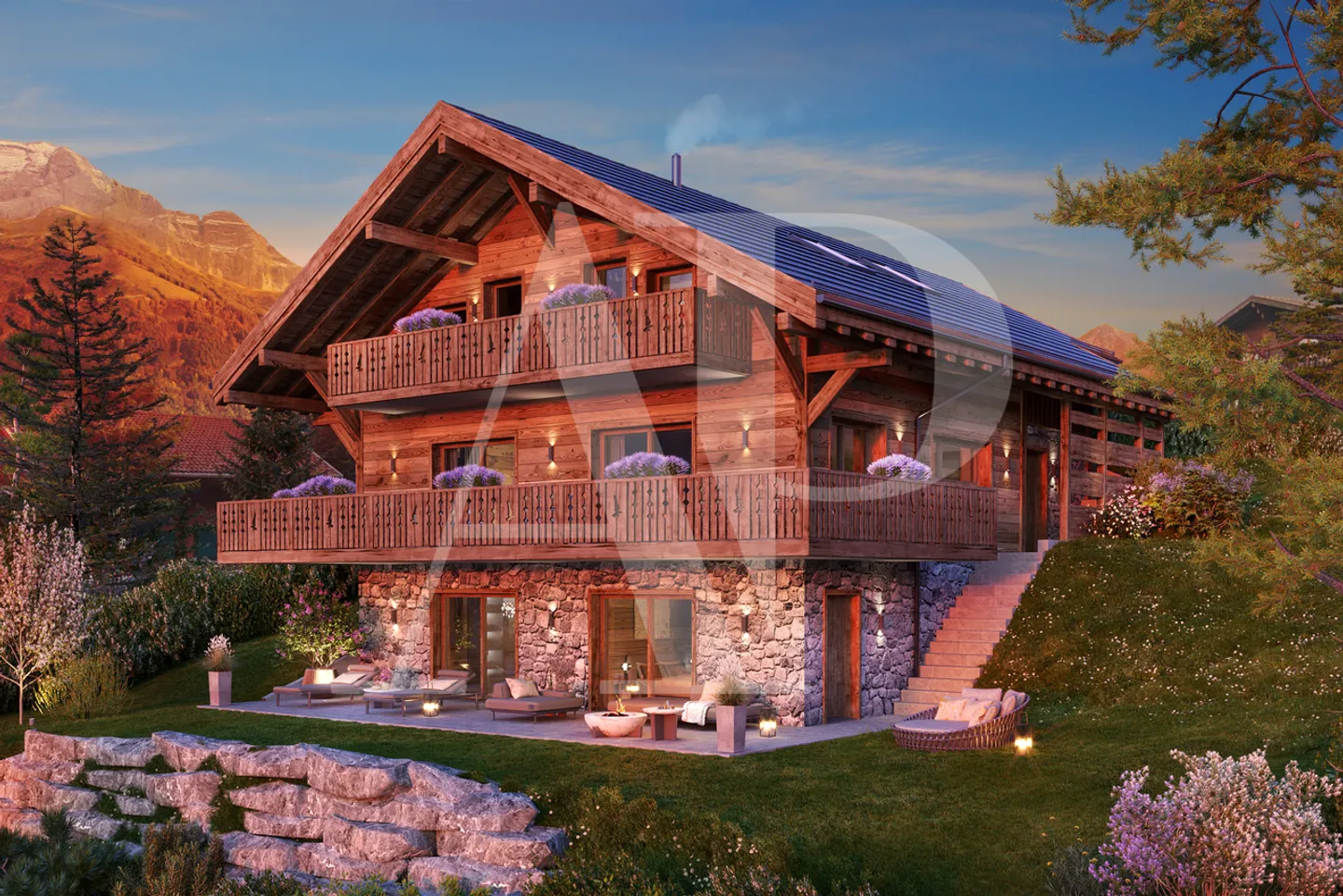 Magnificent new chalet on plan - Photo 1 of 11