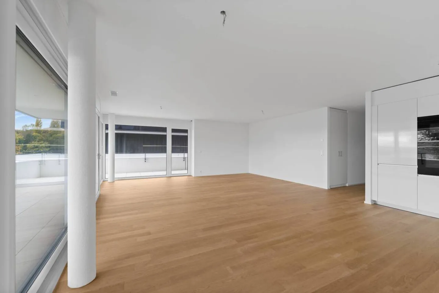 Neues Luxusapartment - 4,5 Zimmer Ecke mit 76m² Balkon - Seeblick - Foto 4 von 9