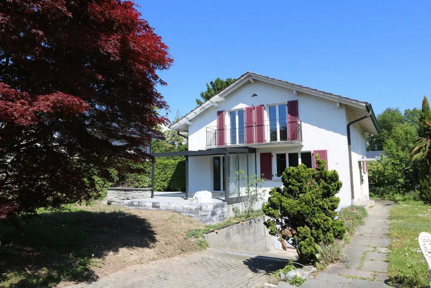 Charmantes Einfamilienhaus in Aarberg - Foto 1 von 16