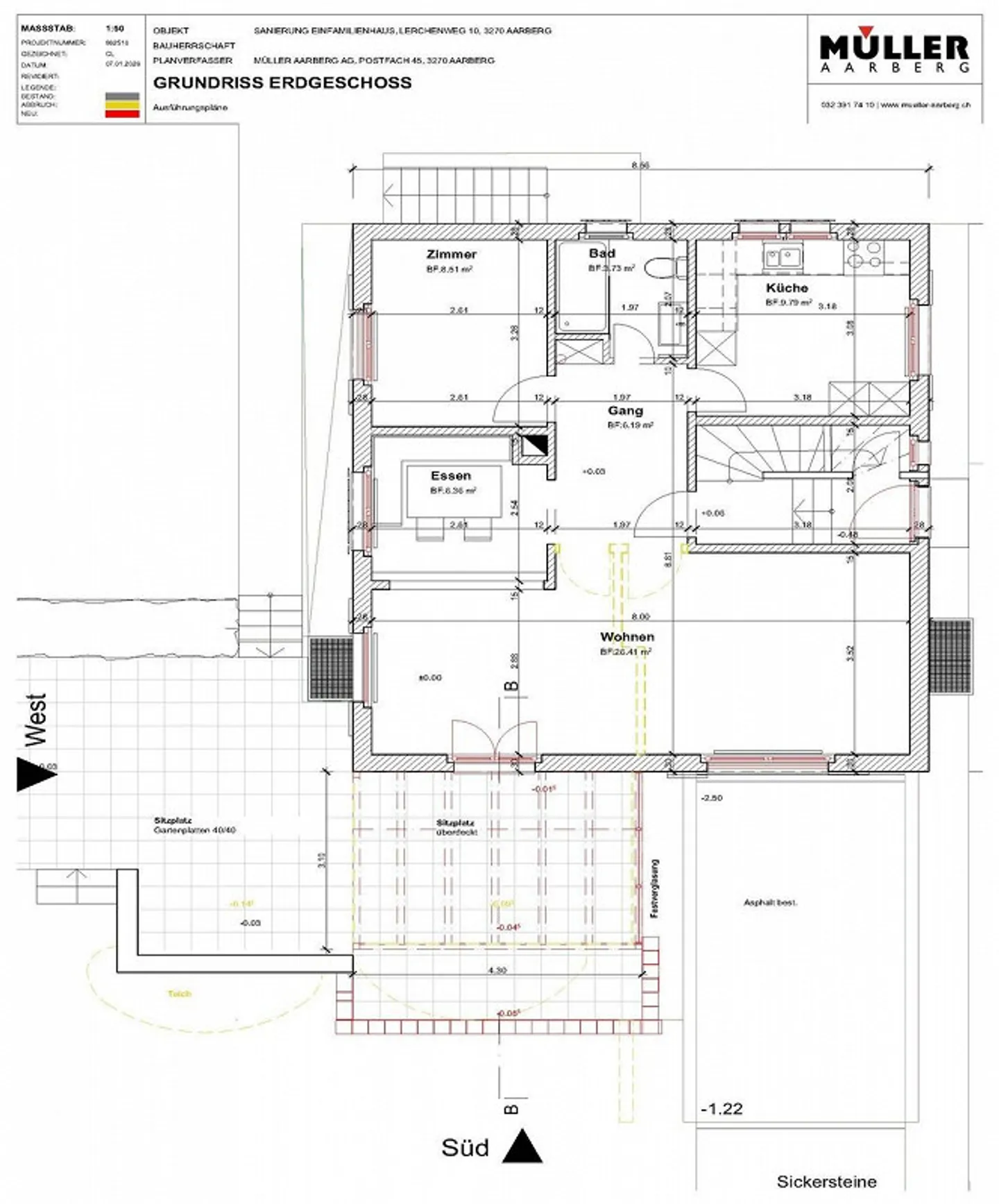 Charmantes Einfamilienhaus in Aarberg - Foto 14 von 16