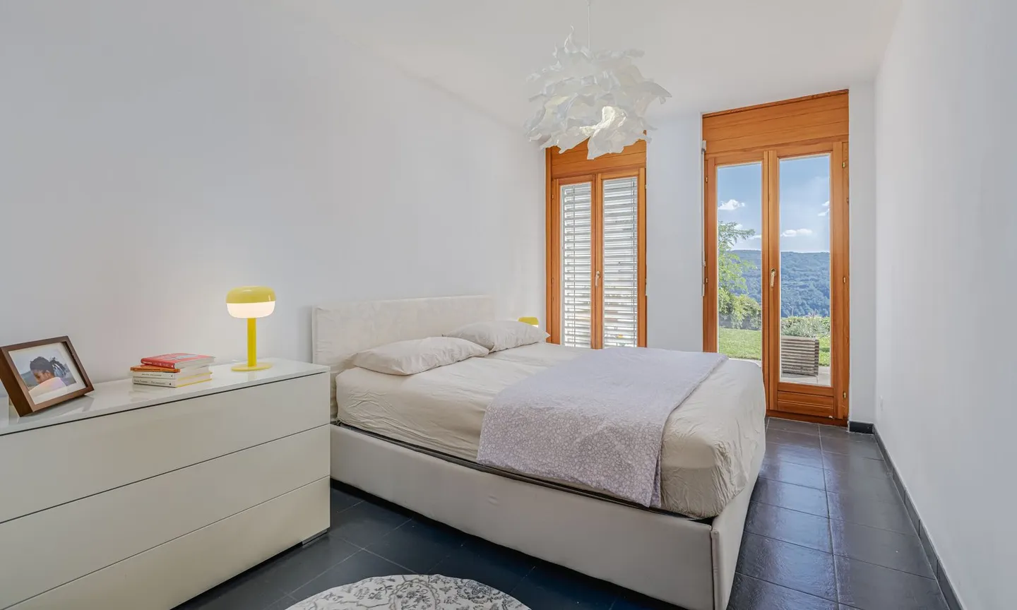 Villa con grande terreno e vista aperta a Vacallo Alta - Foto 7 di 9