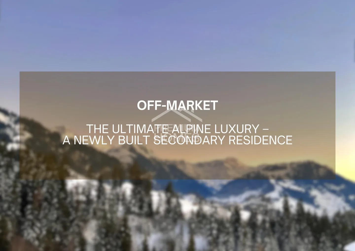 Exclusive Apartment in Saanenmöser - Photo 1 of 1