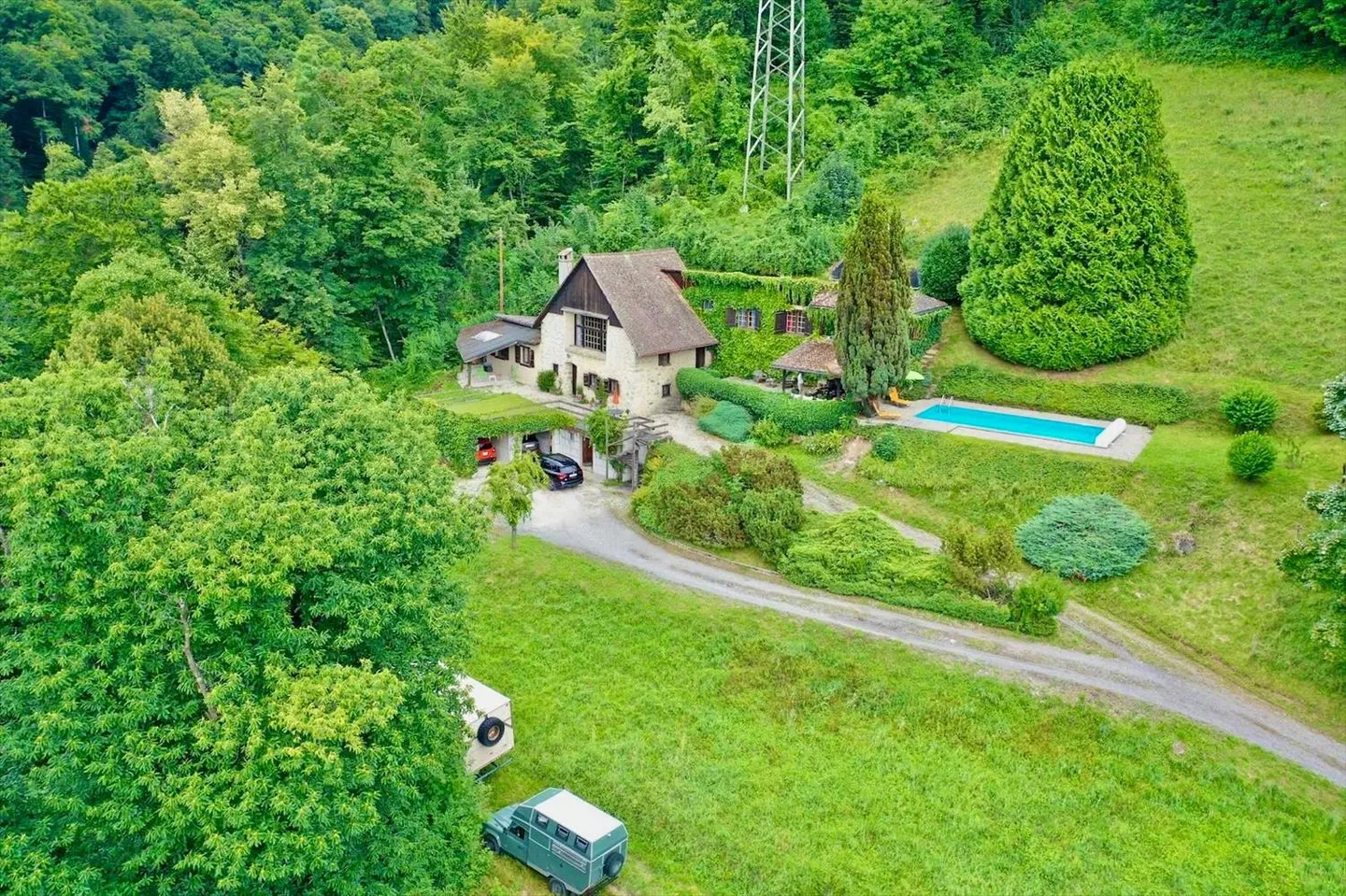 VILLA COUP DE COUR CON VISTA LAGO MAGNIFICA - VIAGER OCCUPATO SENZA RENDITA A DURATA FISSA - Foto 3 di 10