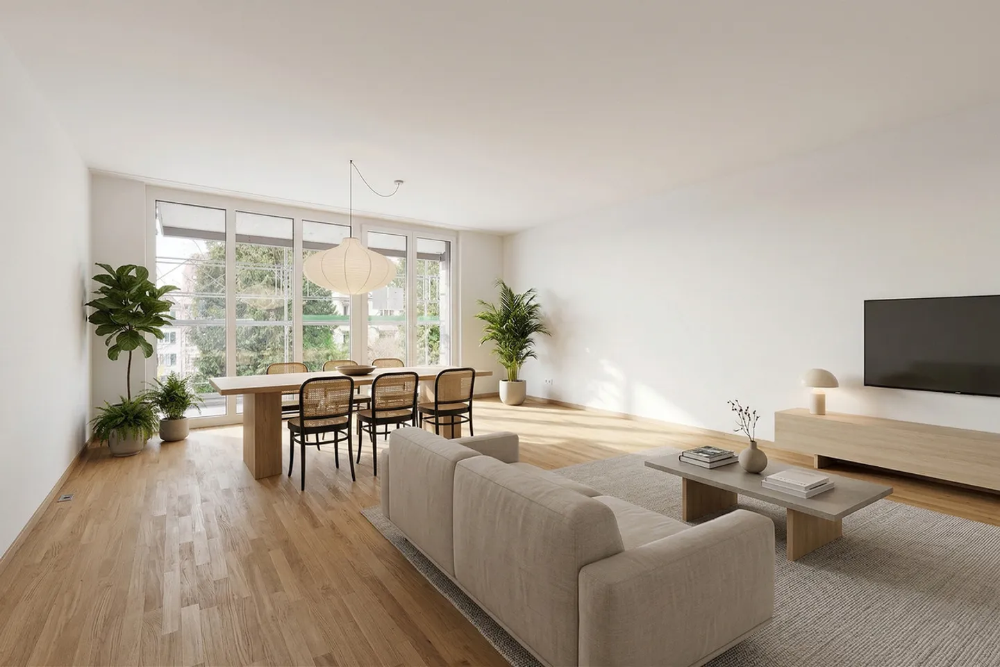 Nuovi appartamenti 4.5 di 100m² con balcone - Foto 2 di 10