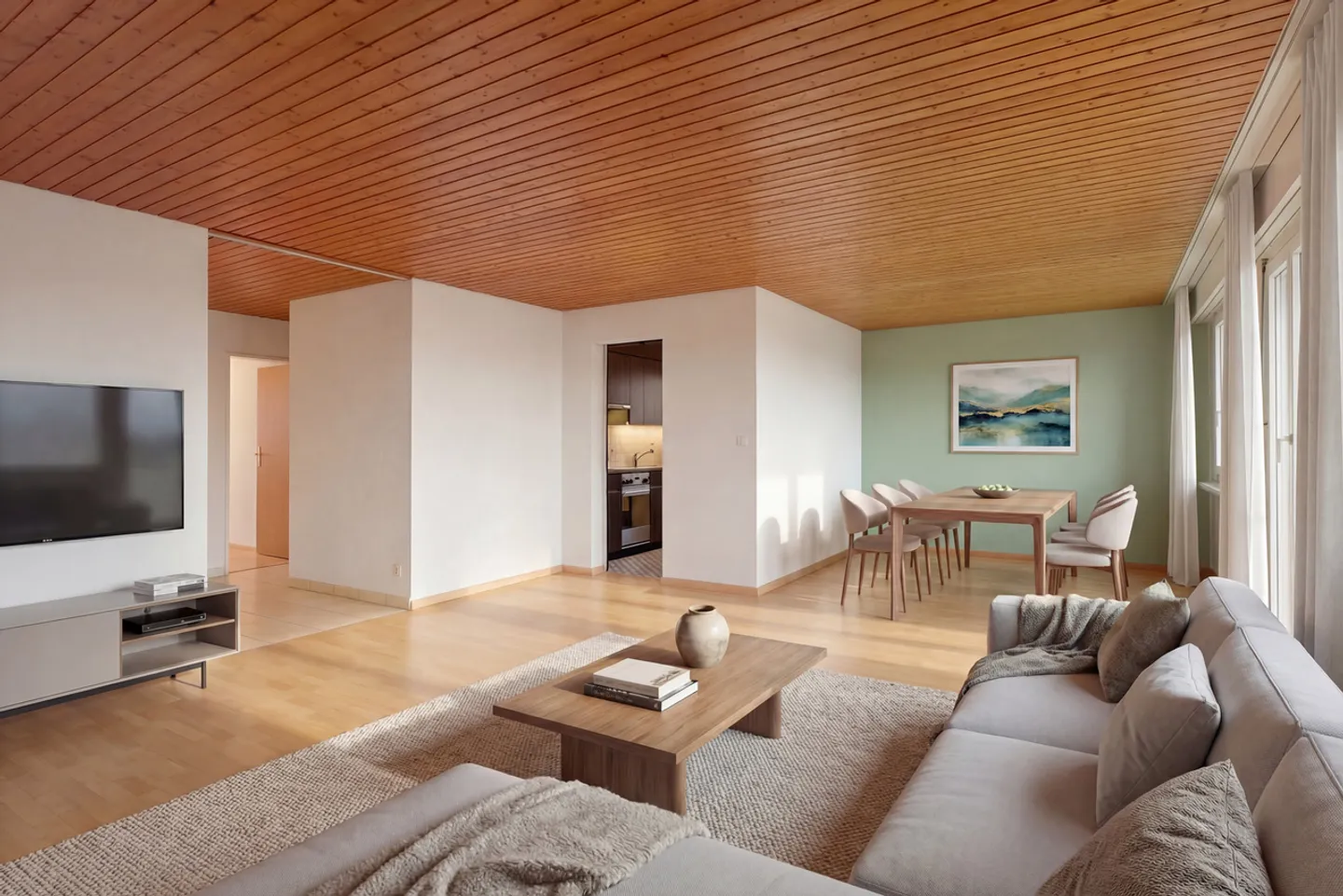 Renovierungsbedürftige Wohnung - Foto 3 von 9