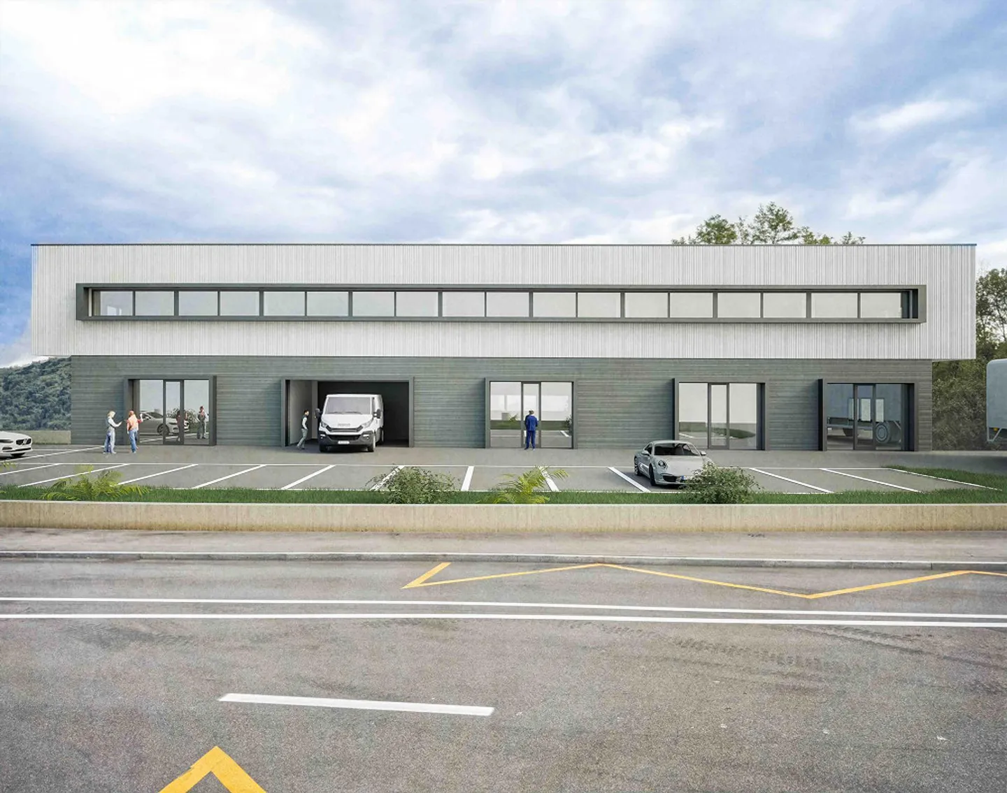 Newly Built Commercial Building in Stabio - Photo 2 of 4