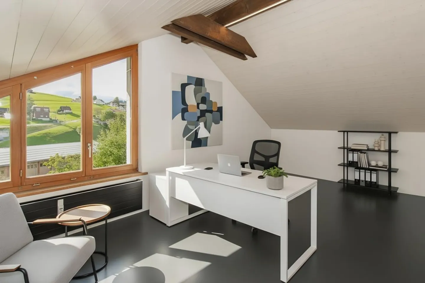 Appartement en duplex de 5,5 pièces avec balcon ensoleillé et équipements modernes - Photo 8 sur 10