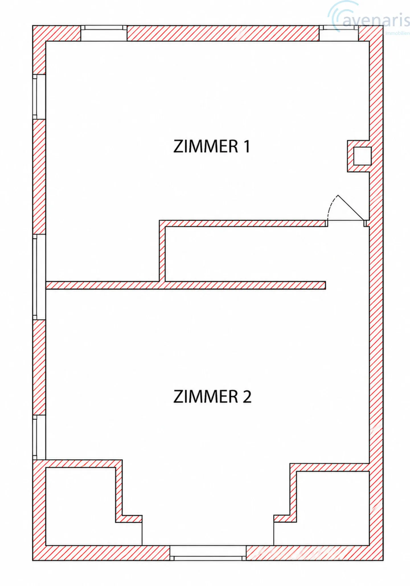 Charmantes Doppeleinfamilienhaus mit Garten - Foto 14 von 17