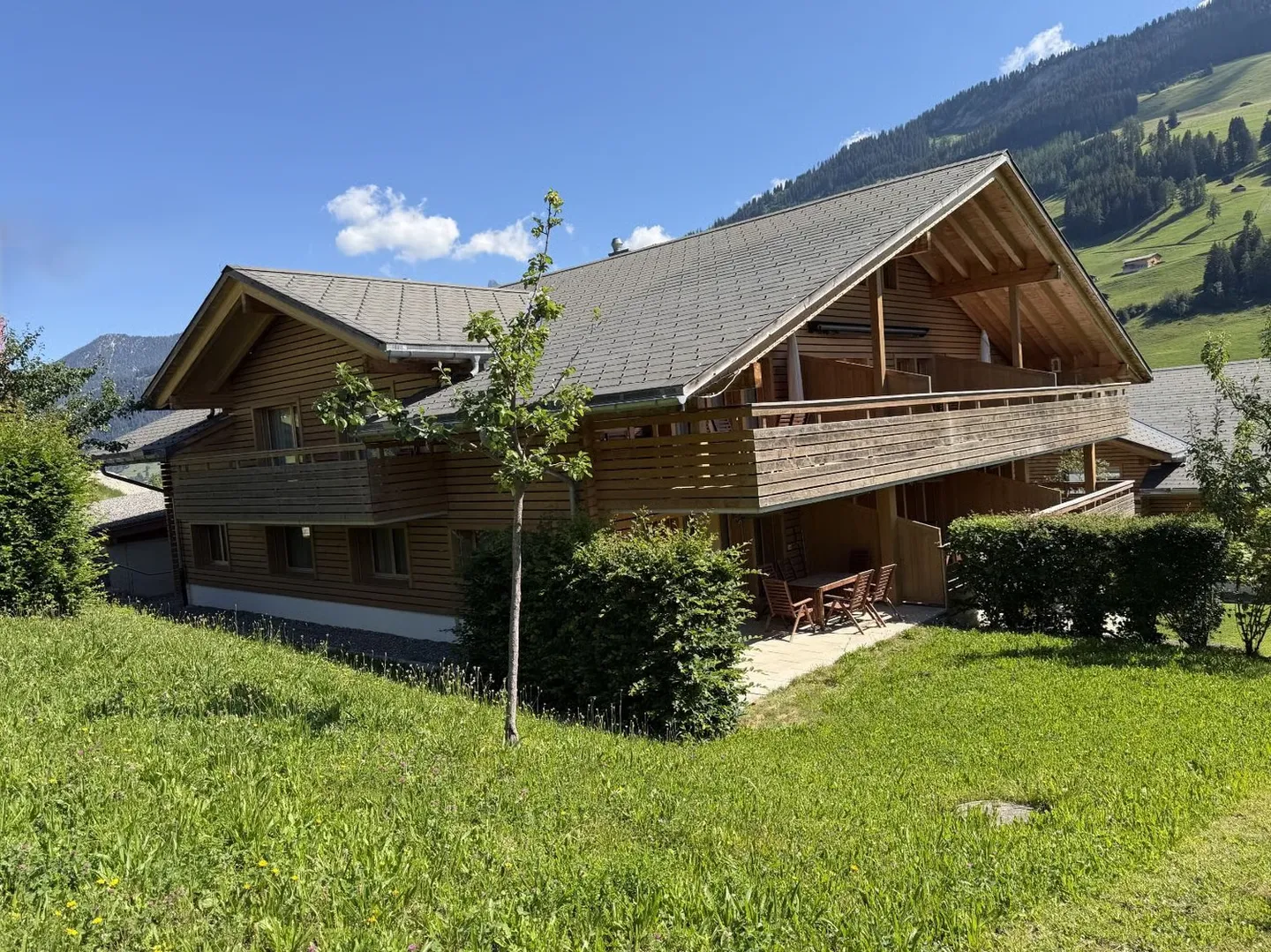 Appartamento per vacanze luminoso di 3½ stanze nel bellissimo centro vacanze di Lenk! - Foto 1 di 12