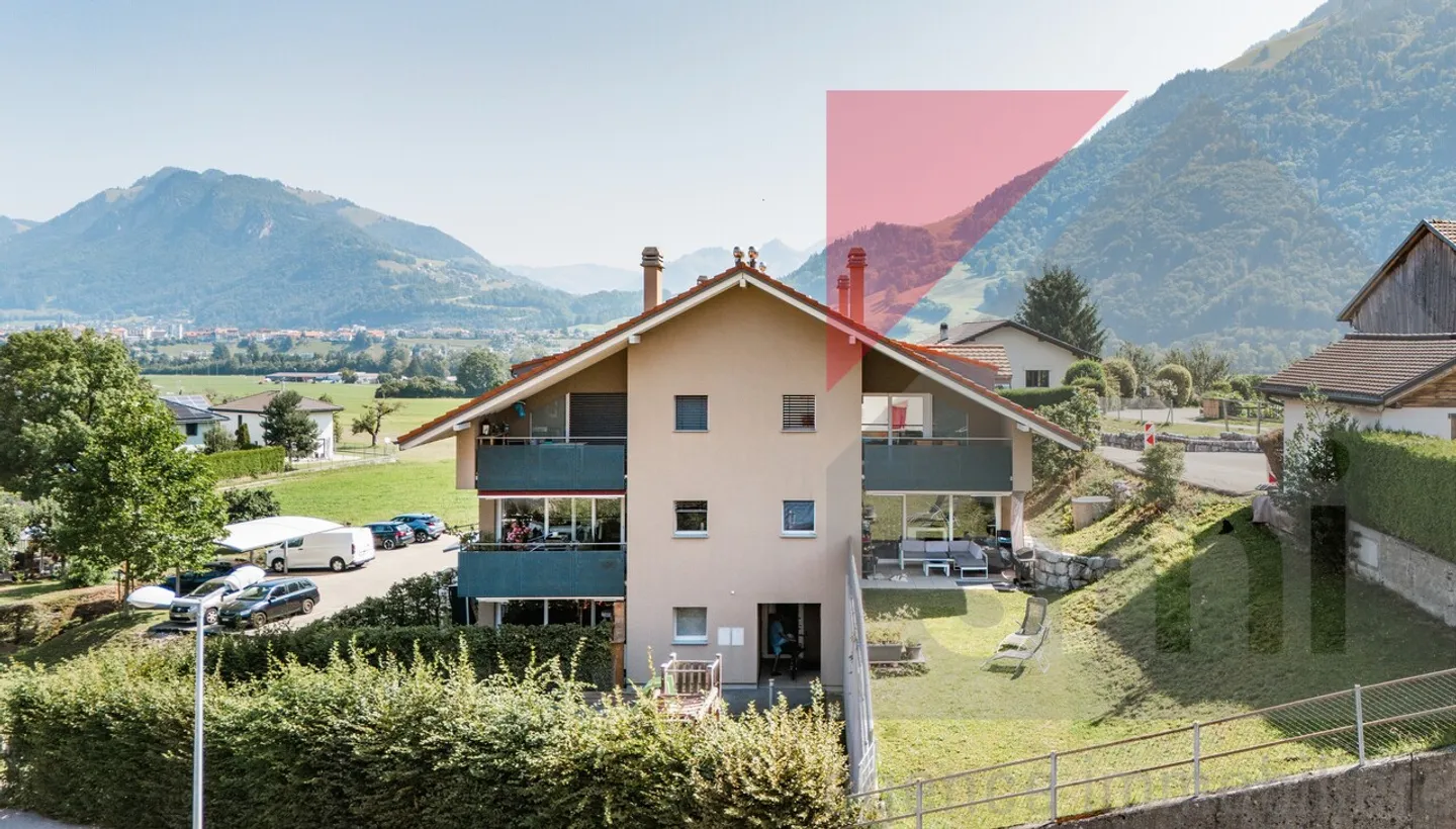 Appartement charmant avec 3,5 pièces et grand jardin privé - Photo 13 sur 13