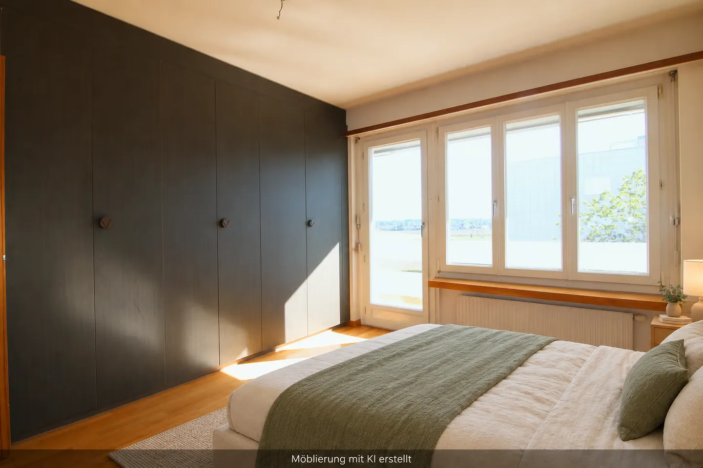 Appartement lumineux avec balcon et vue panoramique (y compris 2 places de parking) - Photo 3 sur 12