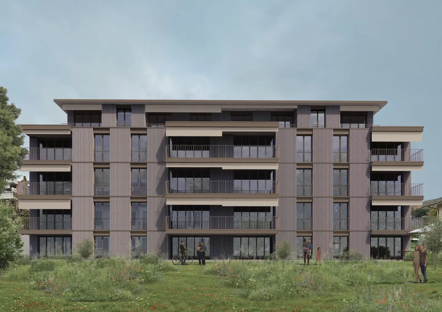 Neue 2,5-Zimmer-Wohnung von 55m², im Dachgeschoss mit Terrasse - Foto 4 von 7