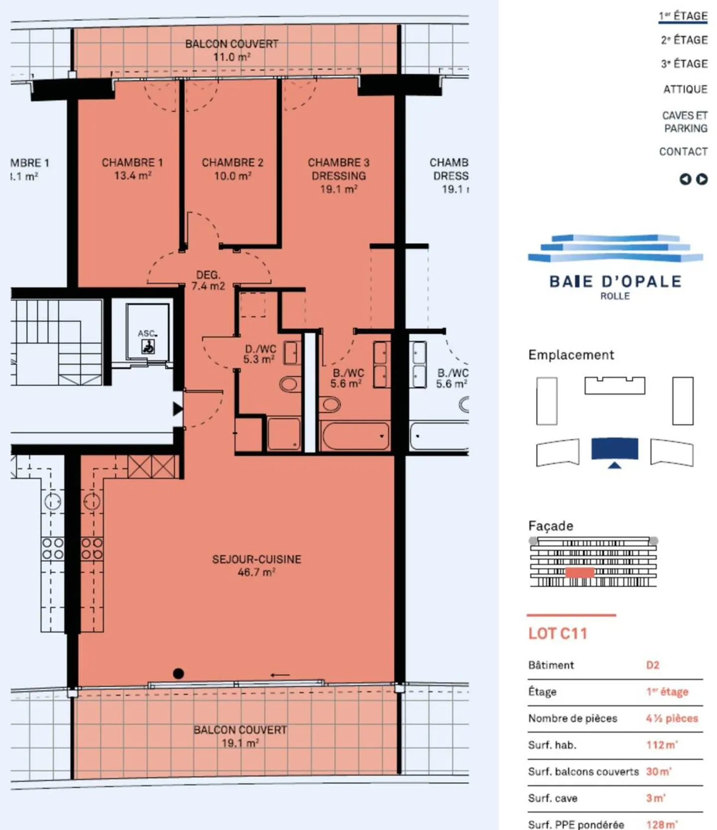 4,5-Zimmer-Wohnung - Foto 5 von 6