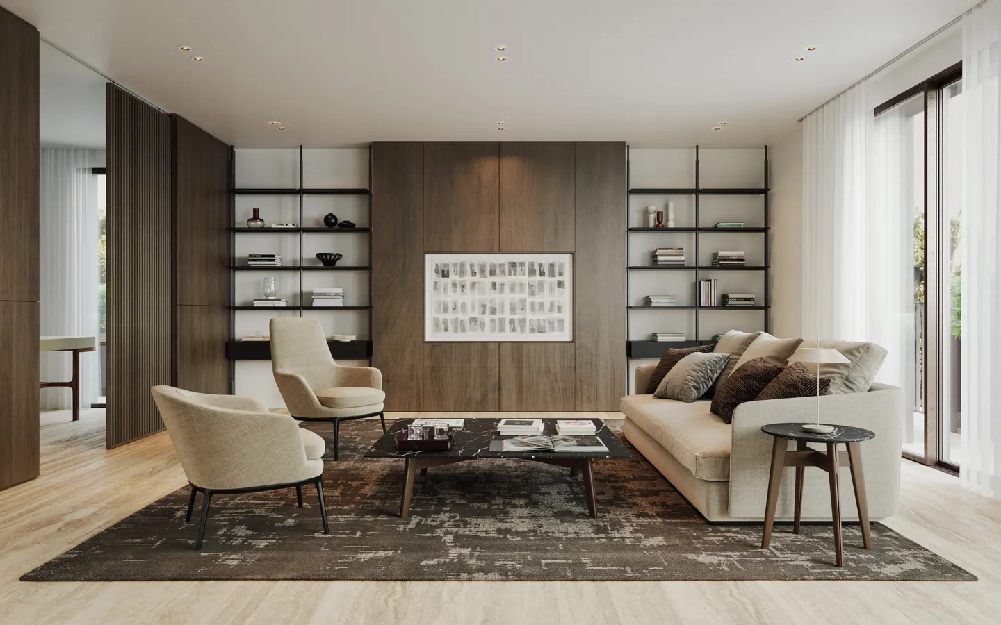 PENTHOUSE 4.5 ROOMS OF NEW CONSTRUCTION WITH TERRACE - Photo 1 of 13