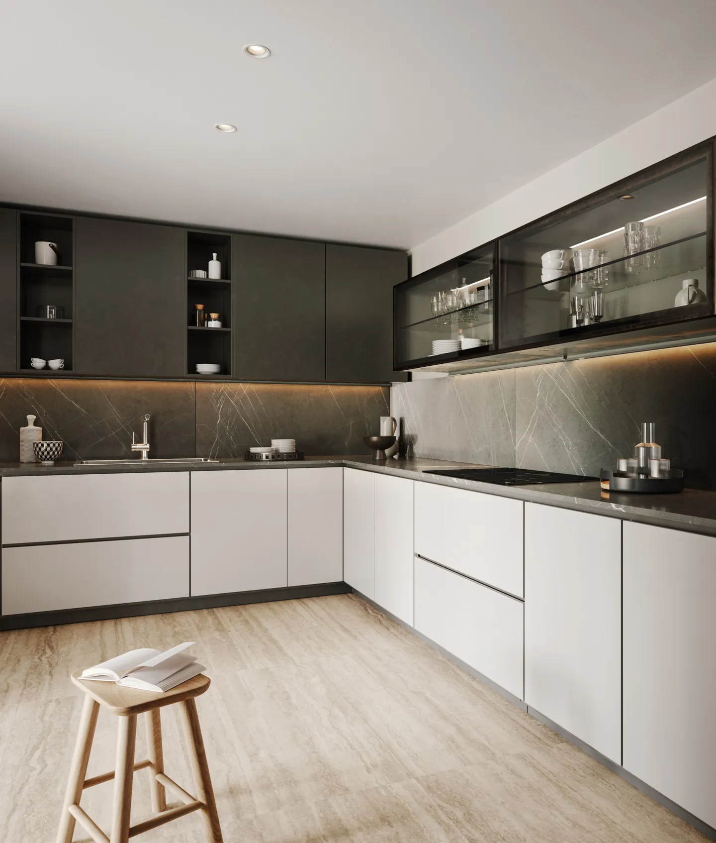 PENTHOUSE 4.5 ROOMS OF NEW CONSTRUCTION WITH TERRACE - Photo 3 of 13